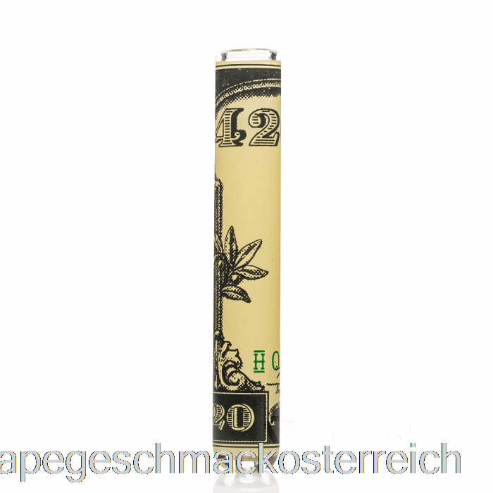 Hanf-Dollar-Schein-Chillum-Handpfeife Grüner Vape-Geschmack